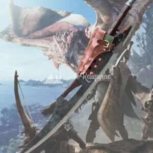 Réplique décorative inspirée de Hope Blade Monster Hunter Wilds 90 cm – Grande épée