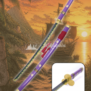 Réplique décorative inspirée de Zoro - Katana Enma 104cm - One Piece