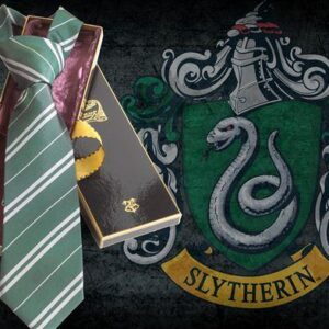 HARRY POTTER - Cravate - Serpentard - 100% Soie