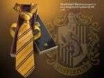 HARRY POTTER - Cravate - Poufsouffle - 100% Soie