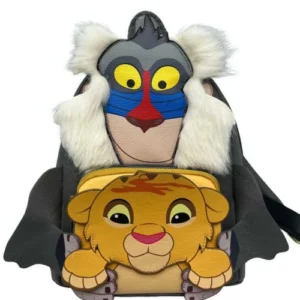 LE ROI LION - Simba et Rafiki - Mini Sac à Dos LoungeFly