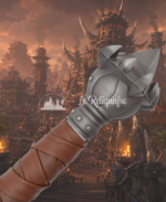 Réplique décorative inspirée de Grommash Hurlenfer - Hurlesang - World Of Warcraft – Image 5