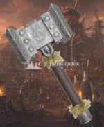 Réplique décorative inspirée de Thrall - Marteau Du Destin - World Of Warcraft
