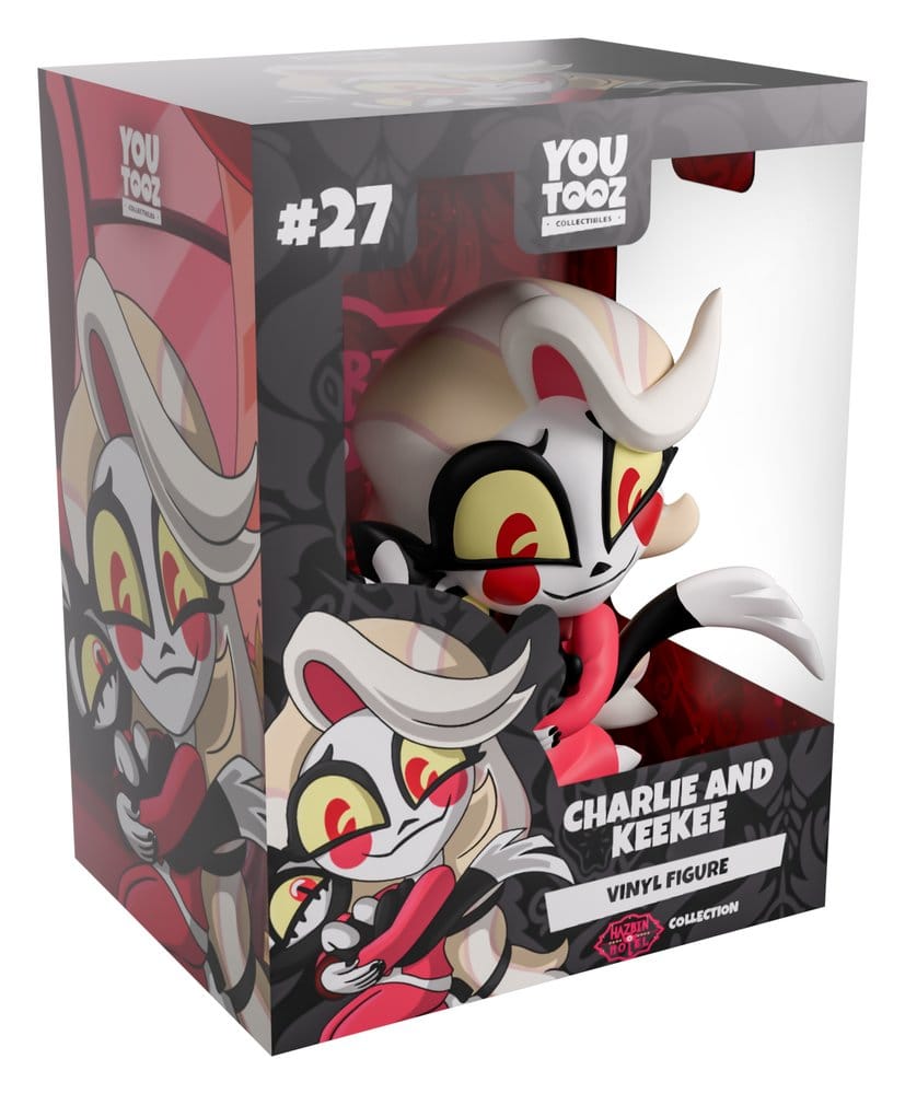 HZH1 Hazbin Hotel figurine Vinyl Charlie and KeeKee 10 cm – Image 1