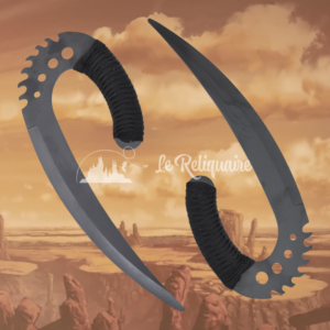 Réplique décorative inspirée de Riddick – Dagues de Riddick