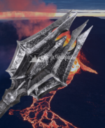 Réplique décorative inspirée du Seigneur des Anneaux – Sauron – Masse en résine – Image 2