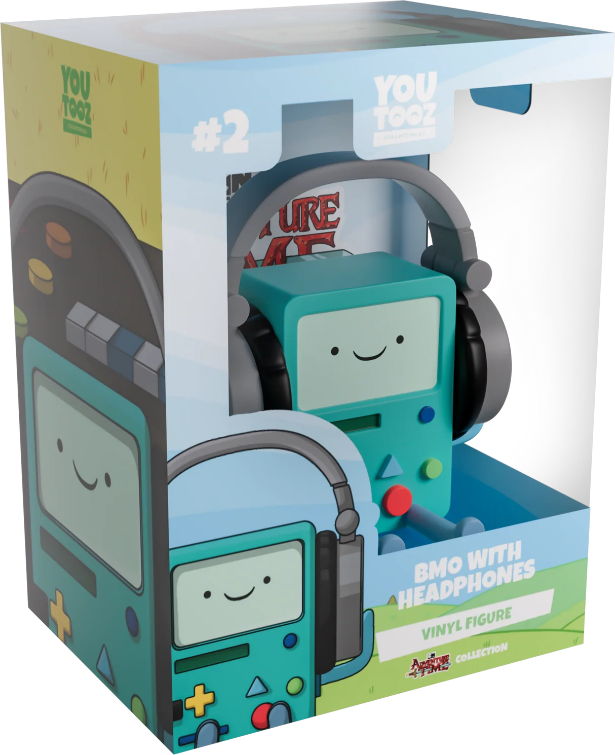 bmo-adventure-time-vinyl-figure-youtooz-box Adventure Time Vinyl figurine BMO 10 cm – Image 1