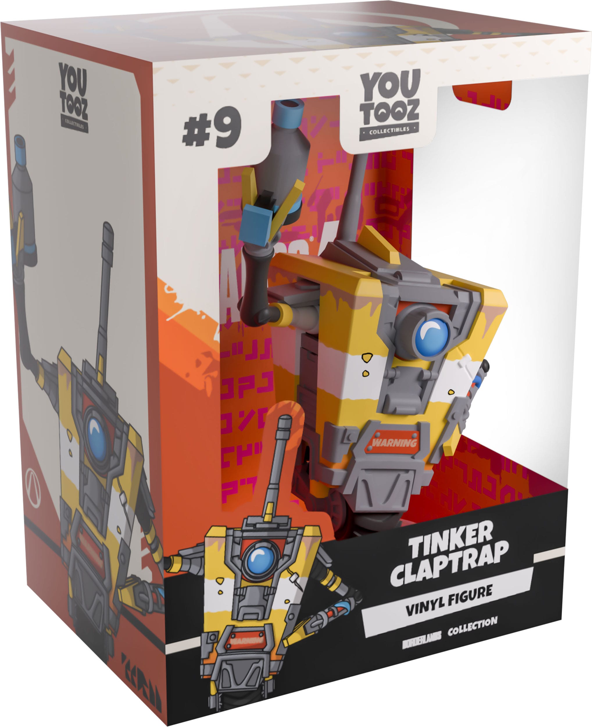 hr_yoto43522_c Borderlands Vinyl figurine Tinker Claptrap 13 cm – Image 1