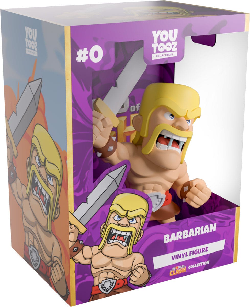 hr_yoto65182_d Clash of Clans Vinyl figurine Barbarian 12 cm – Image 1