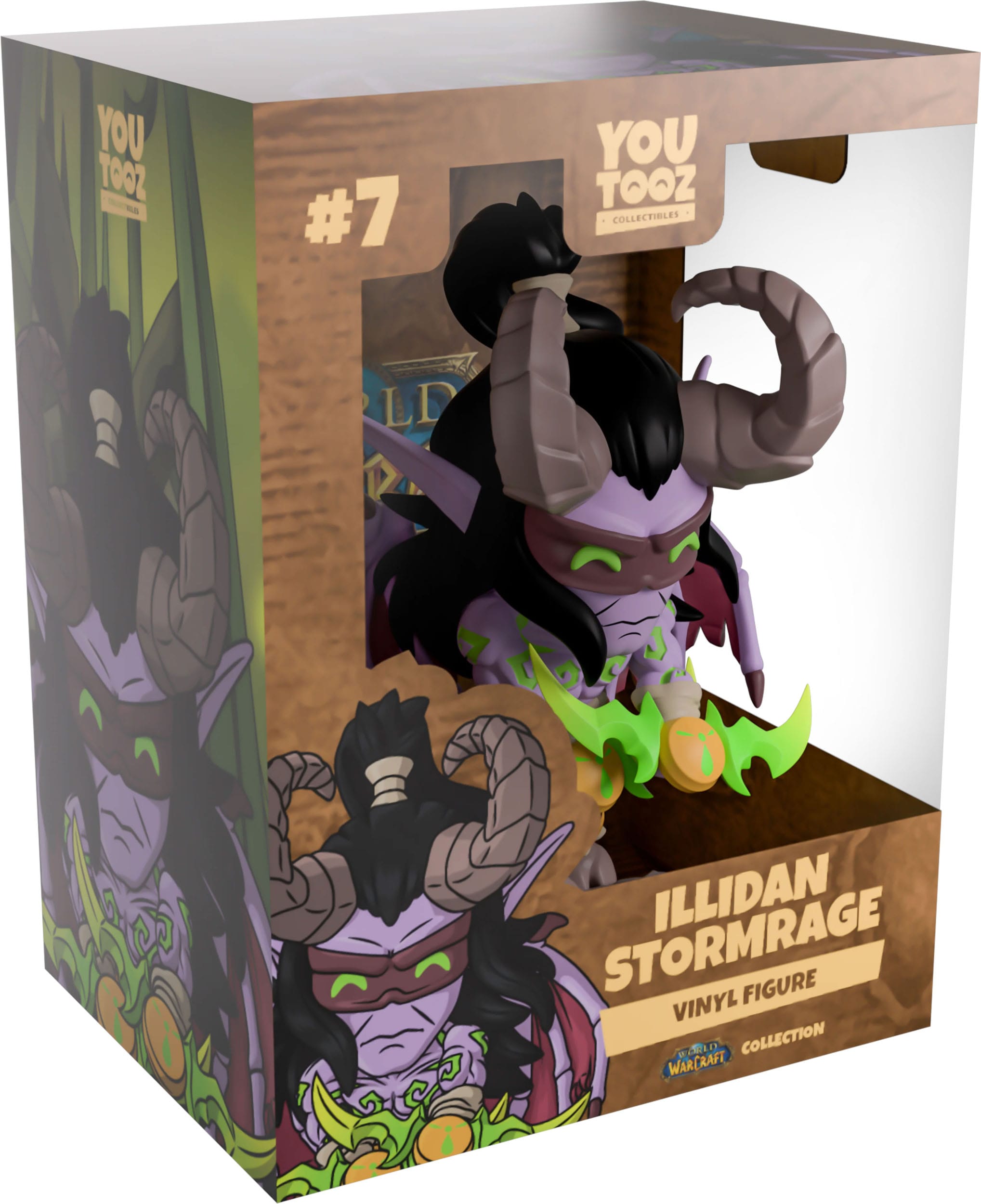 hr_yoto65308_a World of Warcraft Vinyl figurine Illidan Stormrage 13 cm – Image 1