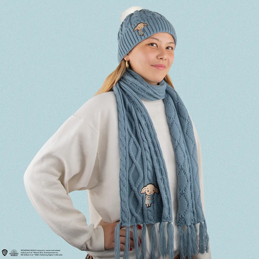 CR1901_VUE4_1080 Set bonnet et écharpe Dobby - Harry Potter – Image 1