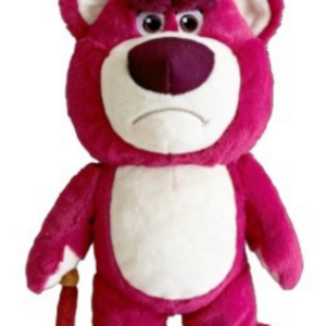 TOY STORY - Lotso avec canne - Peluche 25 cm