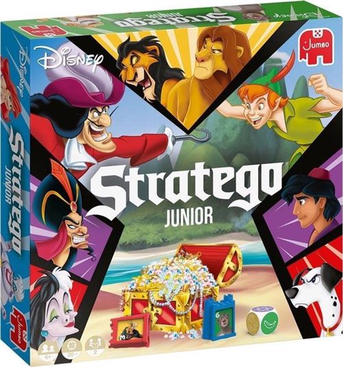 Jumbo-jeu-de-plateau-Disney-Stratego-Junior Stratego Junior Disney – Image 1