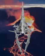 Réplique décorative inspirée du Seigneur des Anneaux – Roi-Sorcier d'Angmar – Casque en résine – Image 2