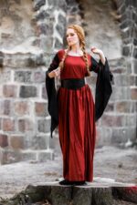 Robe Noble - Dorell - Rouge et noir – Image 3