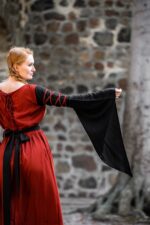 Robe Noble - Dorell - Rouge et noir – Image 10