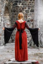 Robe Noble - Dorell - Rouge et noir – Image 8