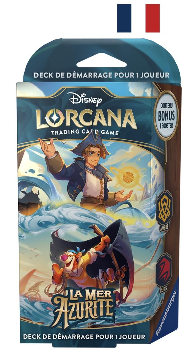 FIG11098416_1 DISNEY - Lorcana - Trading Cards Starters Ambre/Rubis Chapitre 6 - FR – Image 1