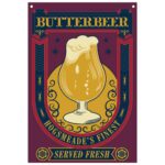 HARRY POTTER - Bière au Beurre - Banner Murale '125 x 85 cm' – Image 2
