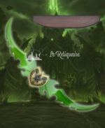 Réplique décorative inspirée de Illidan Hurlorage - Glaive D'azzinoth - World Of Warcraft V2