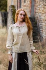 Blouse médiévale - Edith - Différents coloris – Image 14