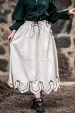 Jupe médiévale avec broderie - Svenja - Différents coloris – Image 10