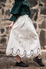 Jupe médiévale avec broderie - Svenja - Différents coloris – Image 11