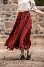 Jupe médiévale avec broderie - Svenja - Différents coloris – Image 14